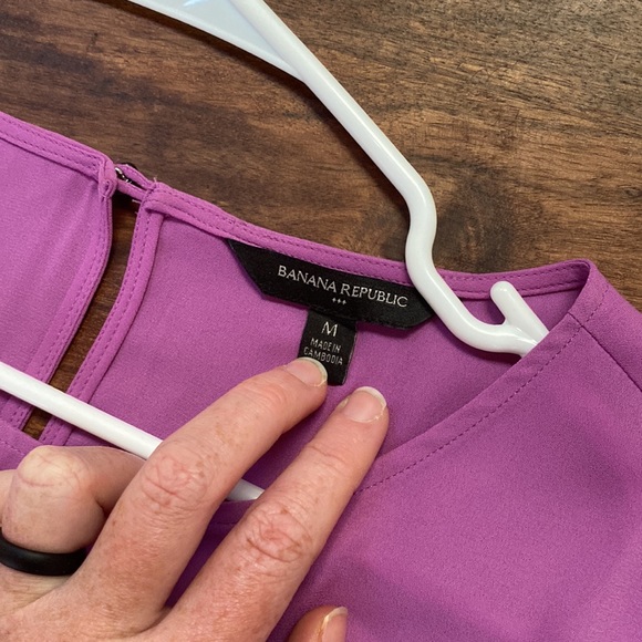 Banana Republic Poplin Top - Picture 2 of 3